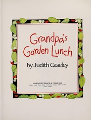 Cover of: Grandpa's Garden Lunch by 