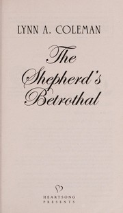 Cover of: The shepherd's betrothal