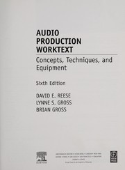 Audio production worktext by David E. Reese