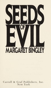 Cover of: Seeds of evil