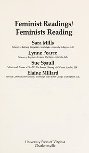 Cover of: Feminist readings/feminists reading