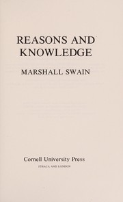 Cover of: Reasons and knowledge