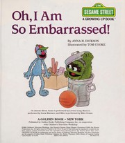 Cover of: Oh, I am so embarrassed! (A Growing-up book)