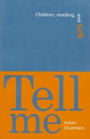Cover of: Tell me: children, reading, and talk