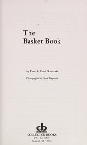 Cover of: The basket book