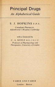 Principal drugs by S. J. Hopkins