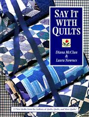 Cover of: Say it with quilts
