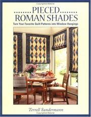 Cover of: Pieced Roman Shades