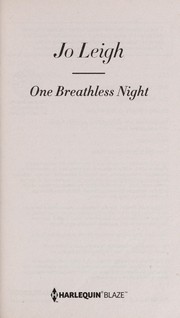 Cover of: One Breathless Night