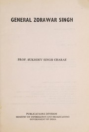 Cover of: General Zorawar Singh