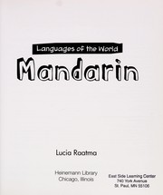 Cover of: Mandarin by Lucia Raatma