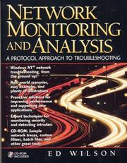 Cover of: Network monitoring and analysis: a protocol approach to troubleshooting