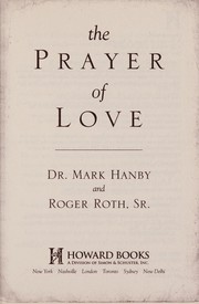 Cover of: The prayer of love