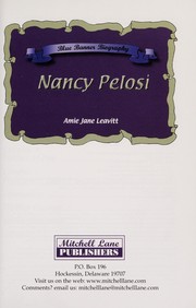 Nancy Pelosi by Amie Jane Leavitt
