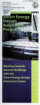 Cover of: Smart Energy Design Assistance Program: working towards smarter buildings with the Smart Energy Design Assistance Center