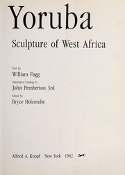 Cover of: Yoruba, sculpture of West Africa