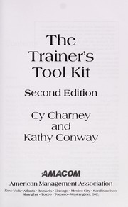 Cover of: The trainer's tool kit