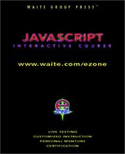 Cover of: JavaScript interactive course