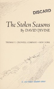 Cover of: The stolen seasons
