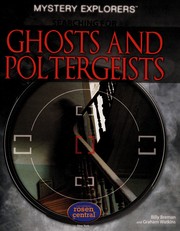 Cover of: Searching for ghosts and poltergeists