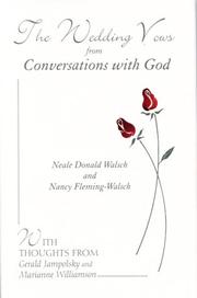 Cover of: The wedding vows from conversations with god