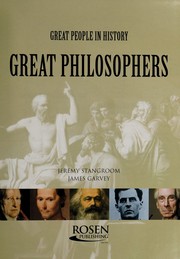 Cover of: Great philosophers