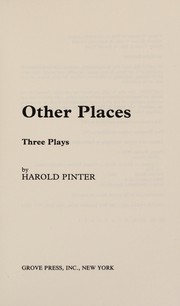 Cover of: Other places: three plays