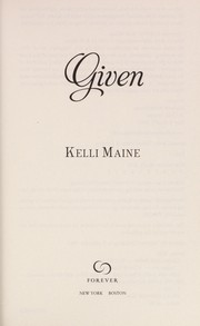 Cover of: Given