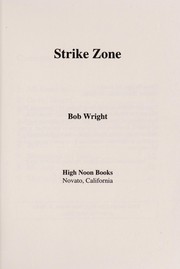 Cover of: Strike Zone by Bob Wright