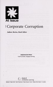 Cover of: Corporate corruption