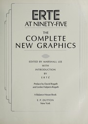 Cover of: Erté at ninety-five: the complete new graphics