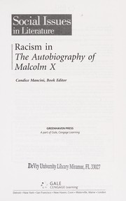 Racism in The autobiography of Malcolm X by Candice Mancini
