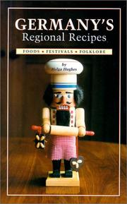 Cover of: Germany's Regional Recipes