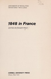 Cover of: 1848 in France