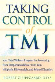 Cover of: Taking control of TMJ