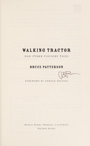 Walking tractor and other country tales by Bruce Patterson