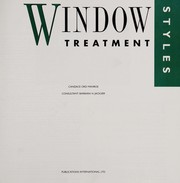 Cover of: Window treatment styles
