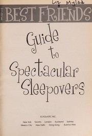 Cover of: The Best Friends Guide to Spectacular Sleepovers