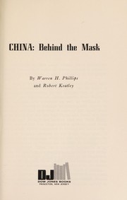 Cover of: China: behind the mask