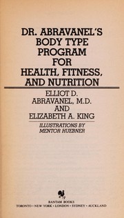 Cover of: Dr. Abravanel's Body Type Program
