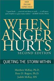 Cover of: When anger hurts