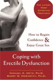 Cover of: Coping with erectile dysfunction by Michael E. Metz