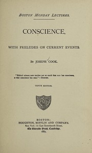 Cover of: Conscience: with preludes on current events