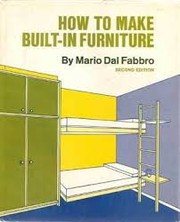 Cover of: How to Make Built-In Furniture
