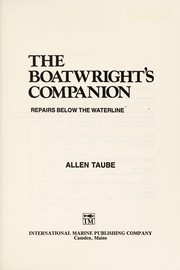The boatwright's companion by Allen Taube