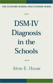 Cover of: DSM-IV diagnosis in the schools