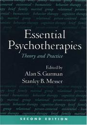 Essential psychotherapies : theory and practice