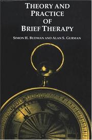 Cover of: Theory and  Practice of Brief Therapy