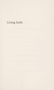 Cover of: Living faith: everyday religion and mothers in poverty
