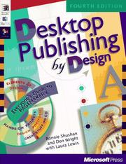 Desktop publishing by design by Ronnie Shushan